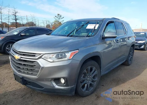 2018 Chevrolet Traverse 3Lt из США, поврежденный, VIN 1GNEVHKW4JJ128428